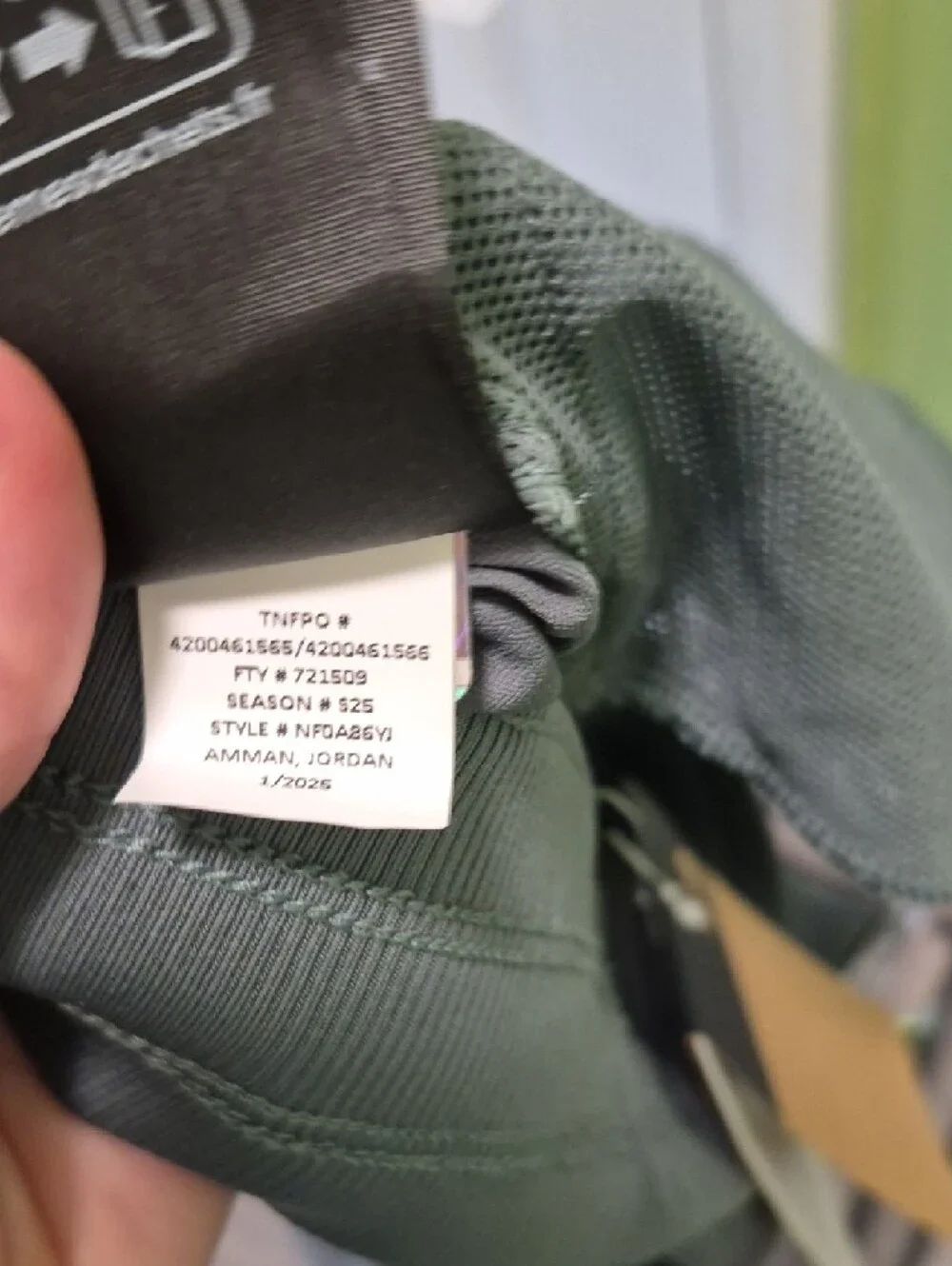 The North Face Aphrodite Shorts, Sz L, Duck Green, Regular Fit, Long Inseam - Picture 7 of 9